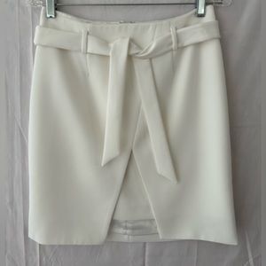 White House Black Market Belted Pencil Skirt, Size 4P